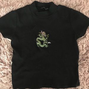 brandy melville dragon top